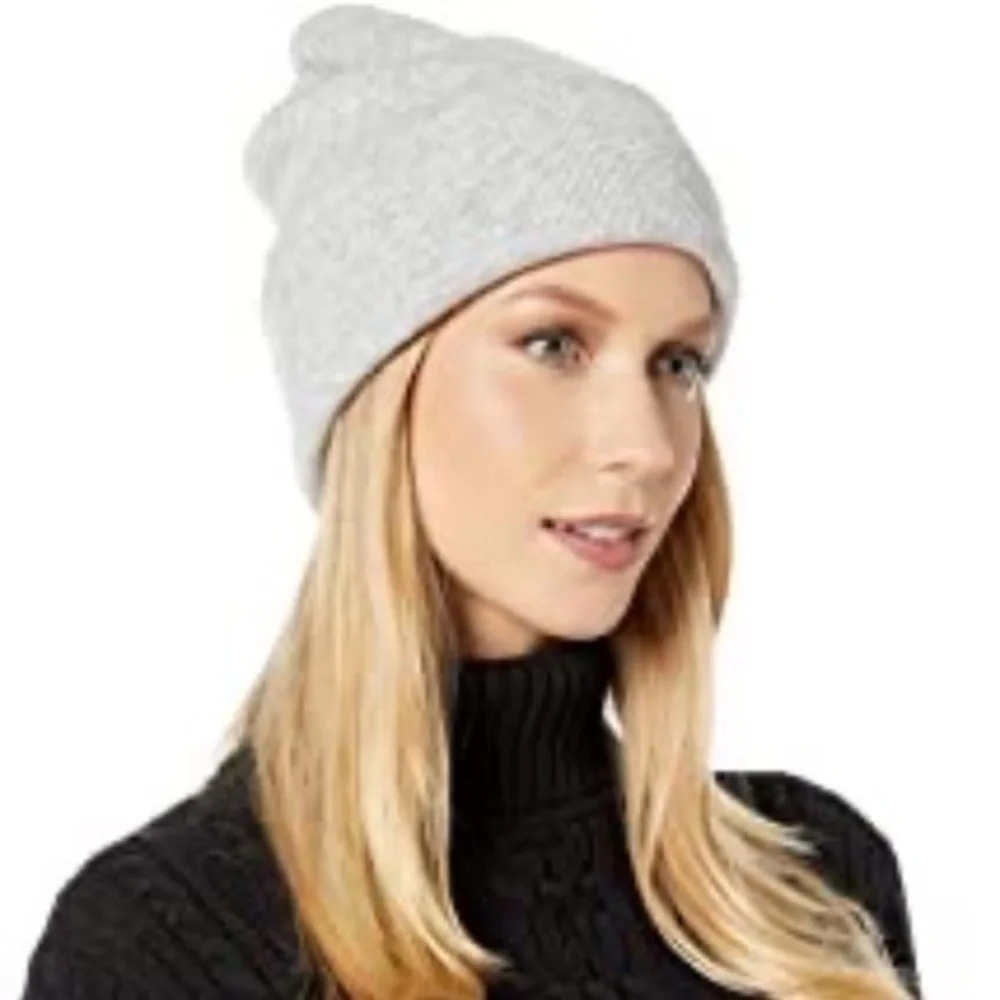 Ugg Grey Cuff Beanie